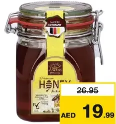 Corazo Natural Honey Hermtc Clip Jar
