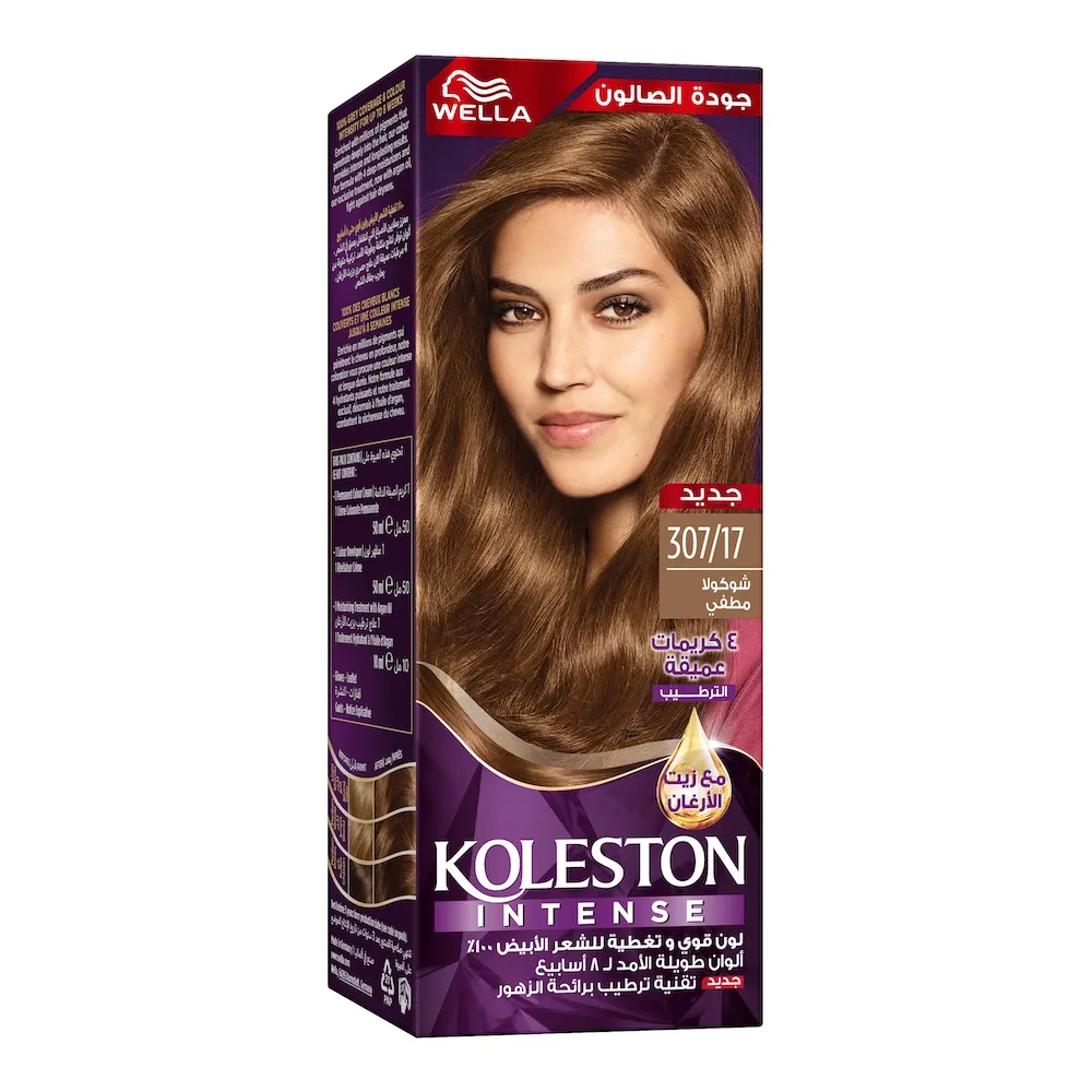 صبغة شعر Wella Koleston Intense لون 307/17 شوكولاتة مثلجة
