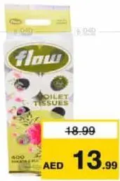 Flow Toilet Roll 2Ply