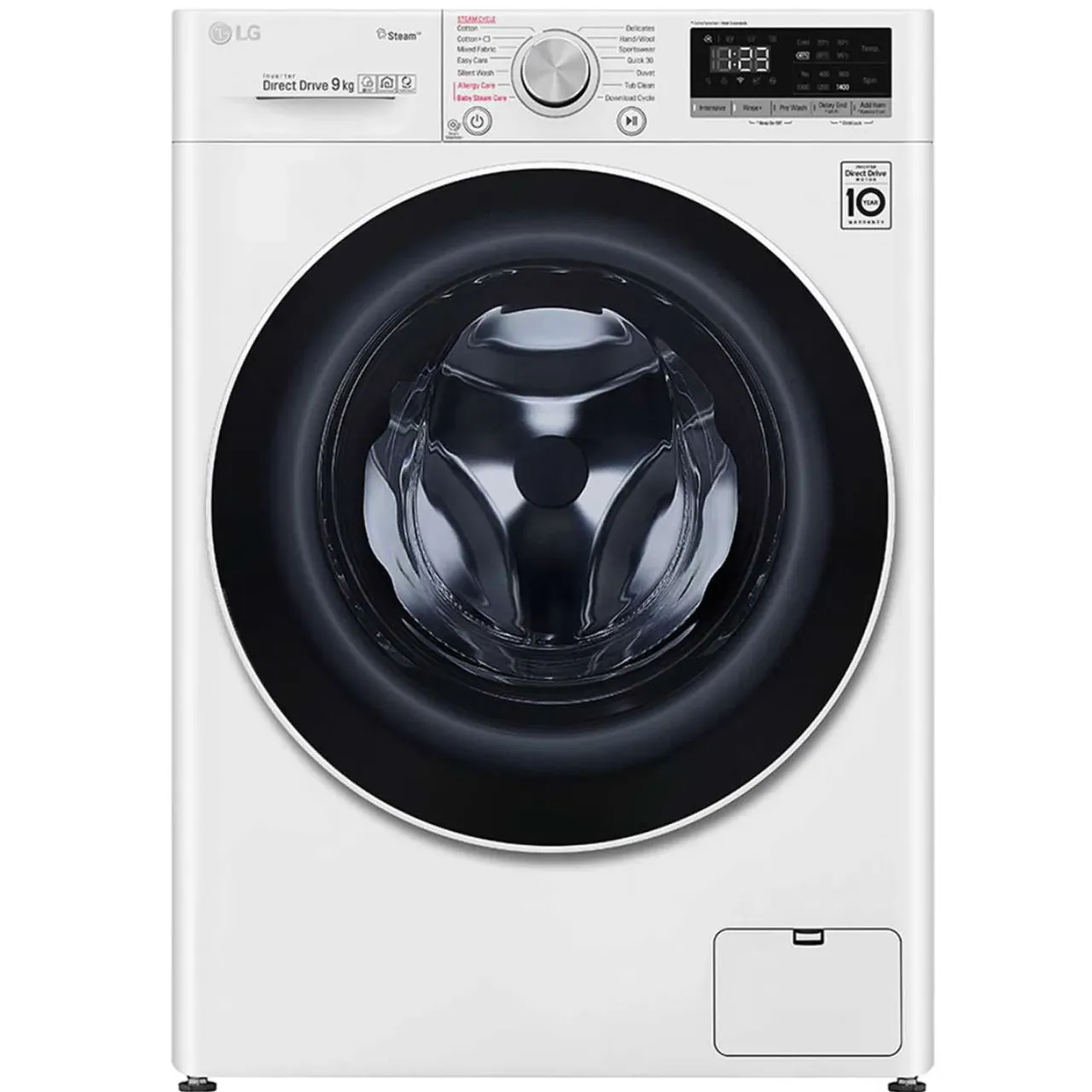 LG غسالة تحميل أمامي F4R5VYG0W