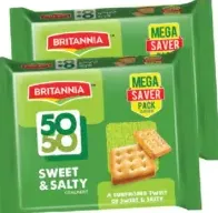 Britannia 50-50 Biscuits