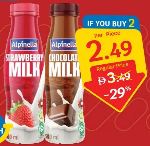 Alpinella Strawberry / Chocolate Milk