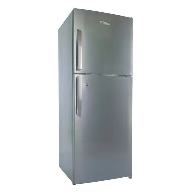 Super General Double Door Refrigerator, Inox, SGR260N