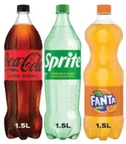 Coca Cola/Fanta/Sprite Drinks