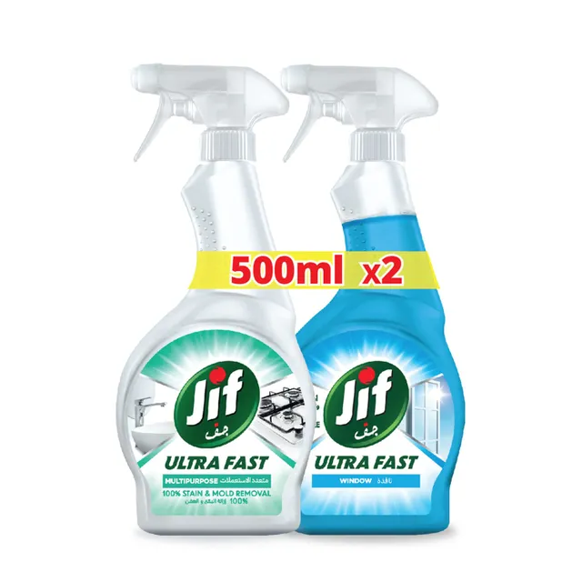 Jif Ultra Fast Multipurpose Cleaner Spray & Window Spray