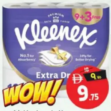 Kleenex Bath Tissue Extra Dry