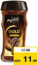 Kofibite Instant Coffee Gold Glass Jar