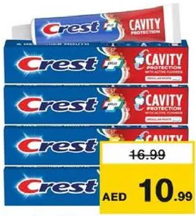Crest معجون أسنان للحماية من التسوس والانتعاش