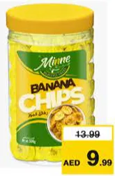 Mipne Banana Chips Jar