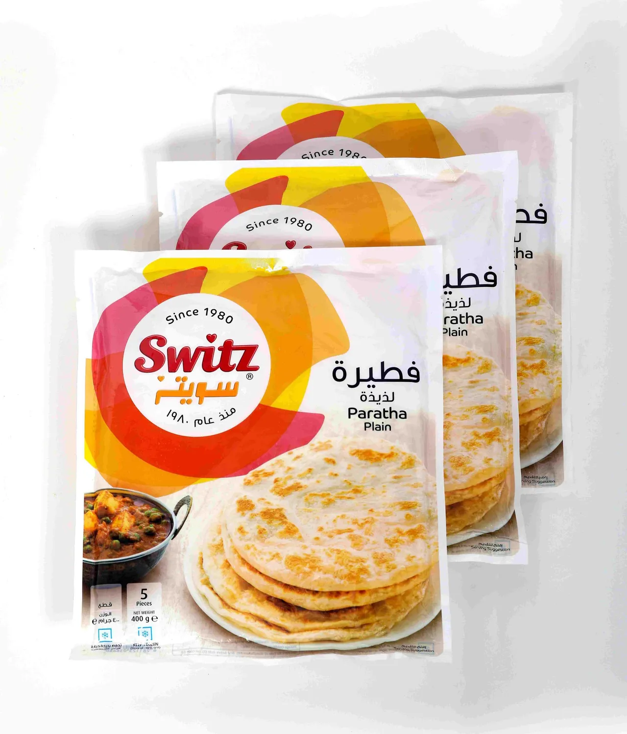Switz براتا منتفخة سادة 5S 400Gmx3Pcs