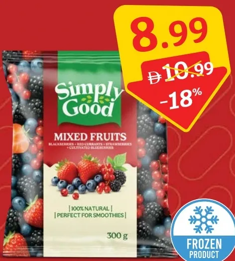 Simply Good Frozen Mixed Fruits