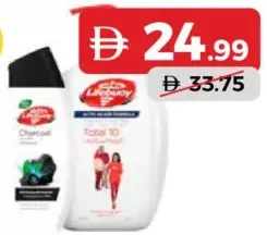 Lifebuoy Bodywash + Charcoal Assorted