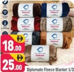 Diplomat Fleece Blanket