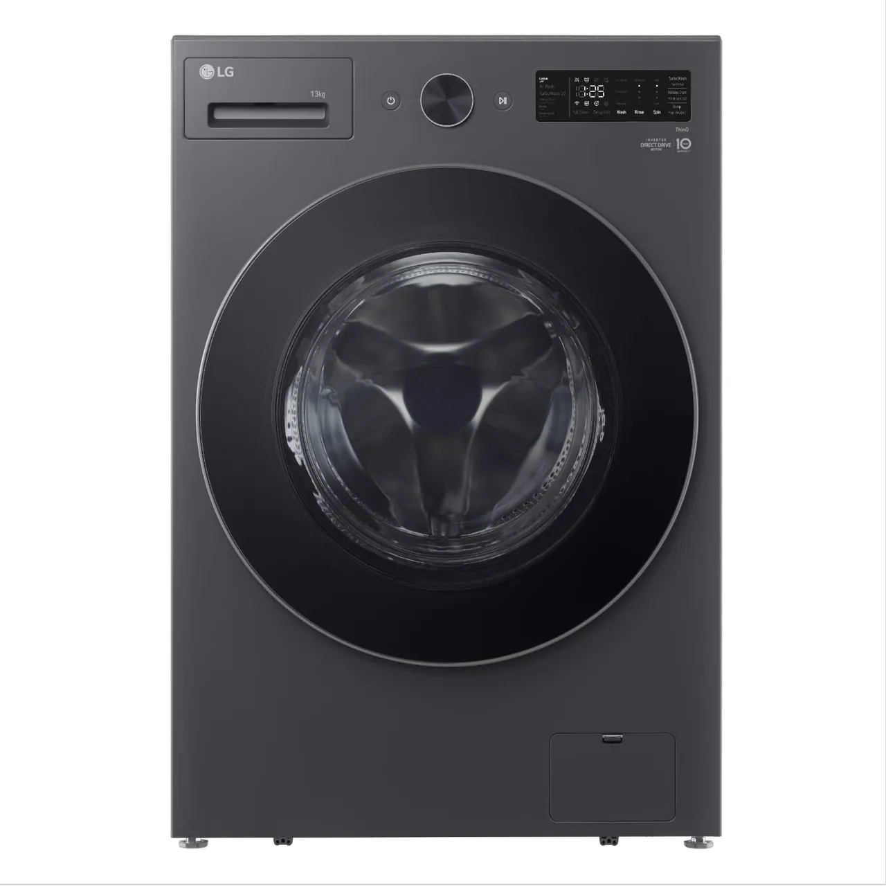 LG غسالة تحميل أمامي، 1000 RPM، F0Z6DYP24