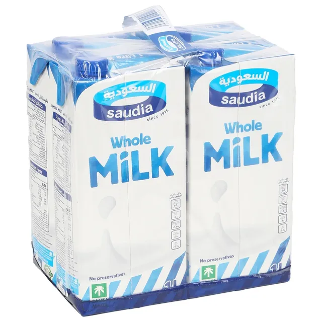 Saudia UHT Whole Milk