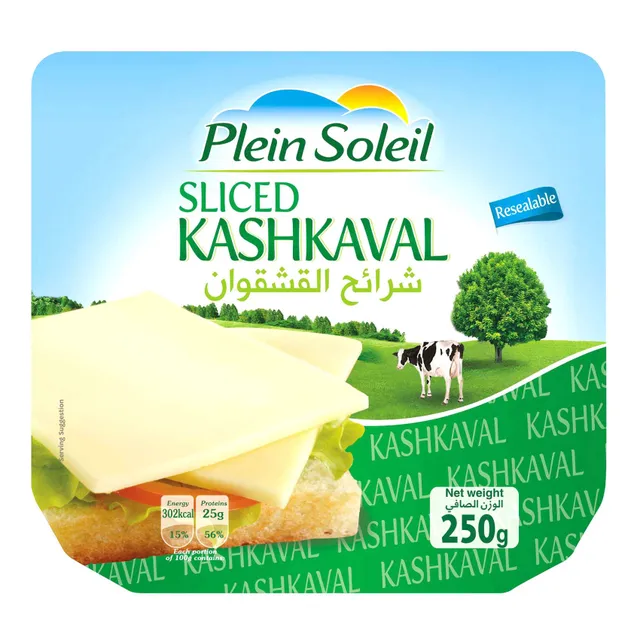 Plein Soleil Sliced Kashkaval Cheese