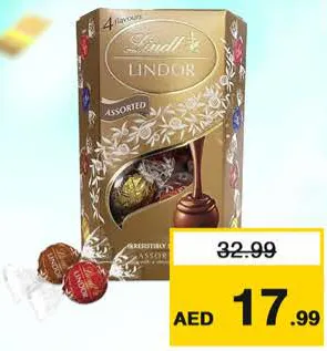 Lindt شوكولاتة ليندت ليندور متنوعة