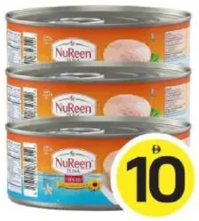 Nureen Canned Tuna Solid Oil