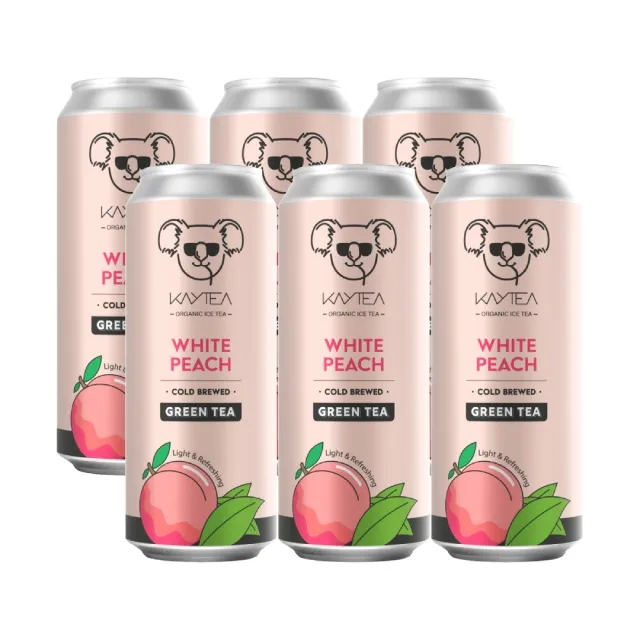 Kaytea Green Iced Tea White Peach