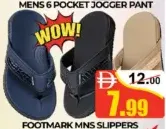 Footmark Mns Slippers