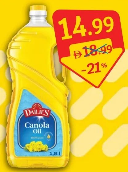 Dailies Canola Oil