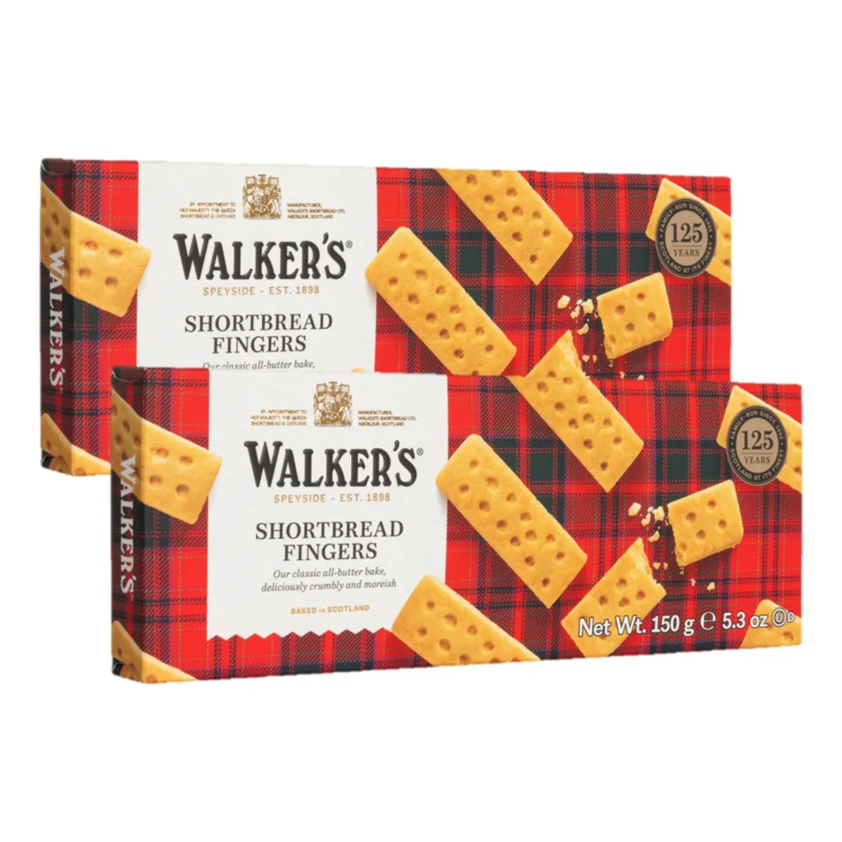 Walkers أصابع بسكويت شورت بريد