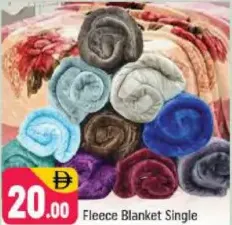 Fleece Blanket Single