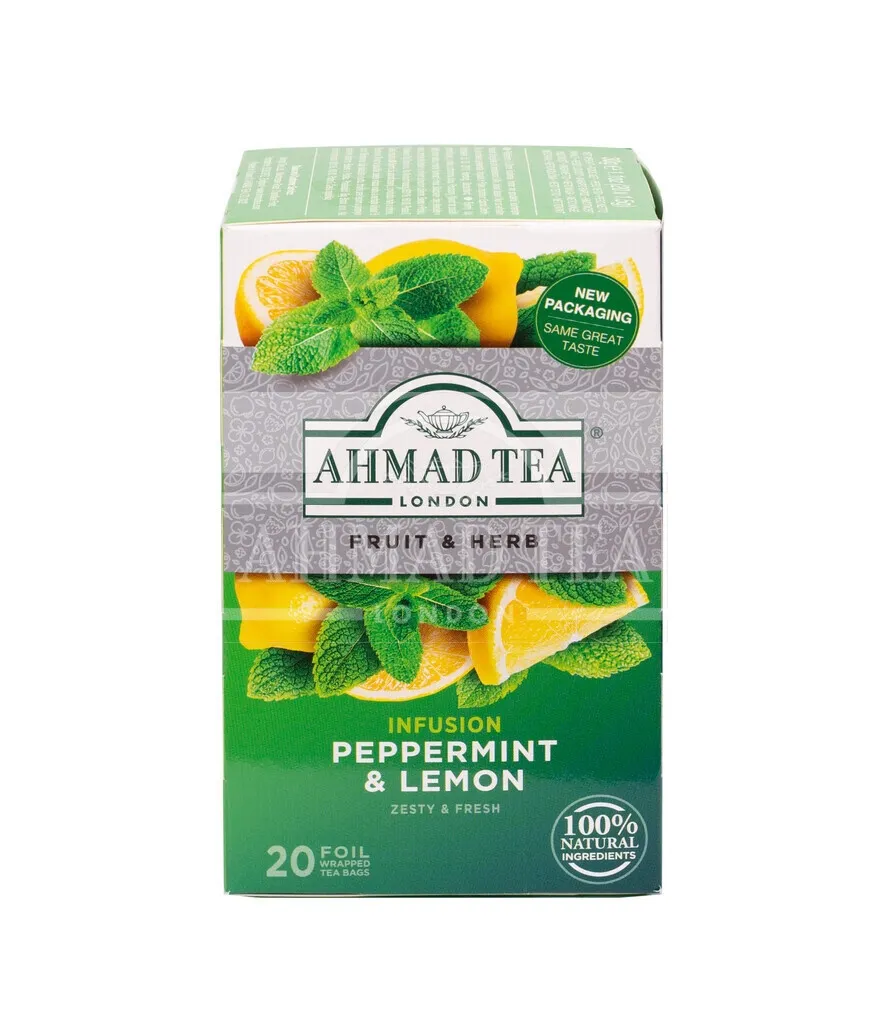Ahmad Tea نعناع وليمون