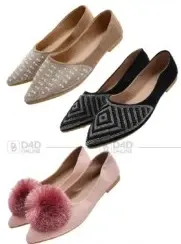 Ladies Flat Shoes Assorted