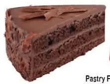 Pastry Fudge Slice Cake