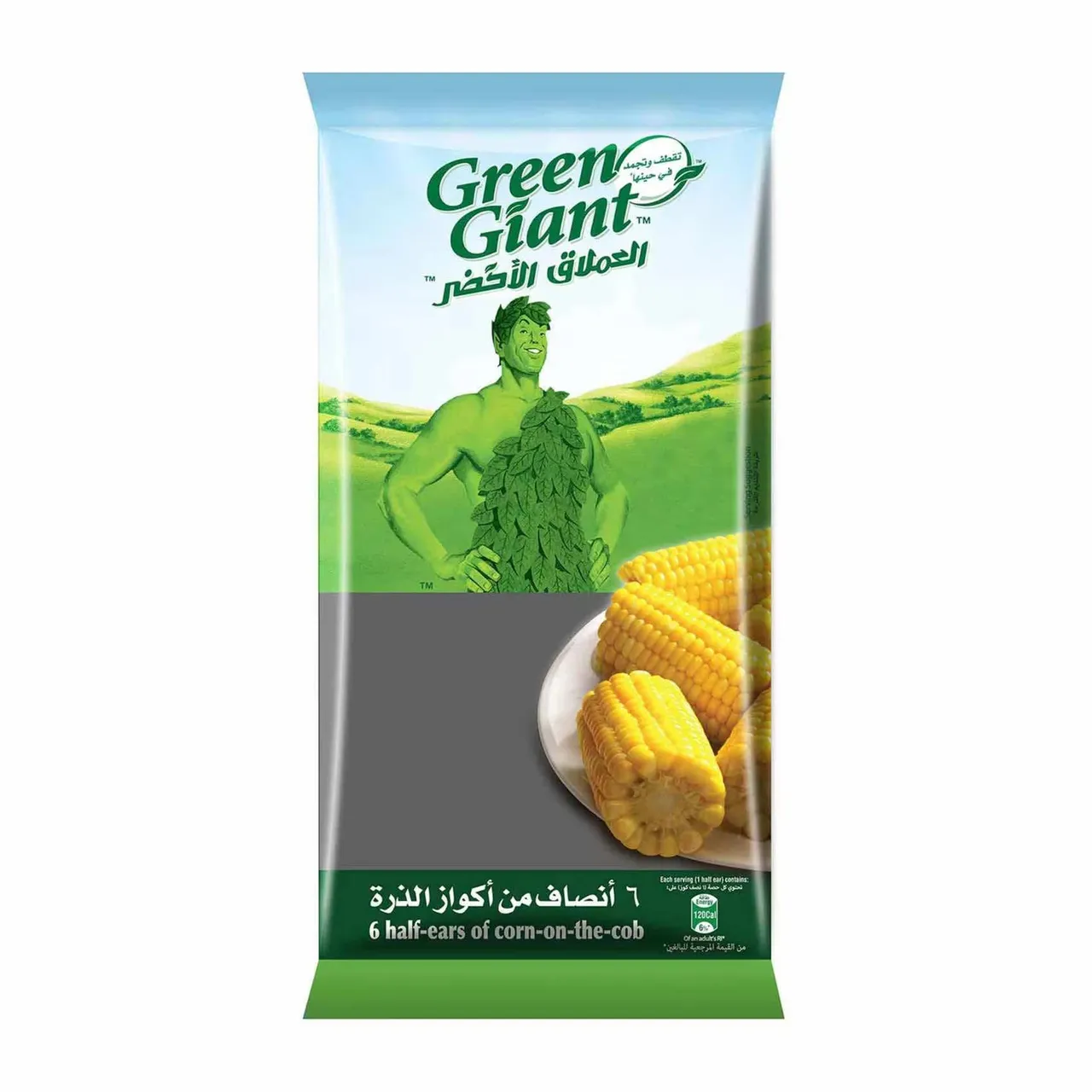 Green Giant نصف كوز ذرة 6 PCS