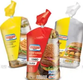 Americana Jumbo Beef/ Chicken Burgers