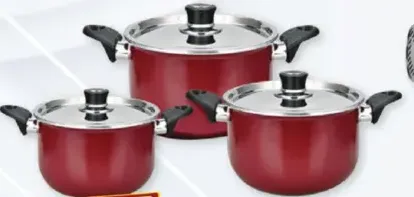 طقم قدر طهي غير لاصق Rf12666