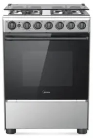 Midea طباخ غاز BME62058FFDD، 4 شعلات