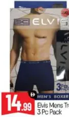 Elvis Mens Trunk