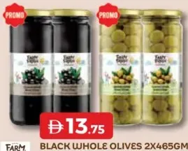 Farm Fresh Black Whole Olives / Green Whole Olives