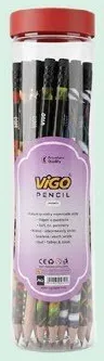Vigo علبة أقلام رصاص HB بأشكال حيوانات