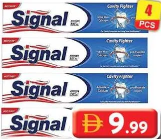 Signal Tooth Paste Cavty Fighter