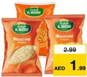 Al Maedah Penne Shape Macaroni Assorted