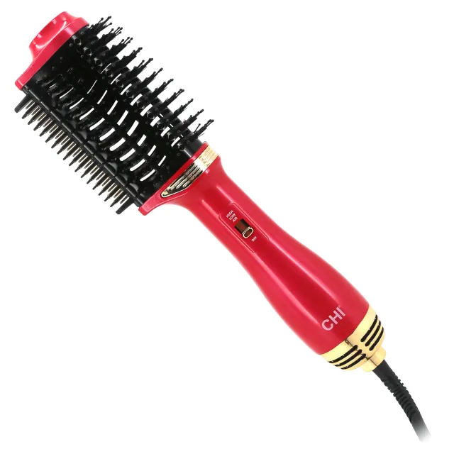 Chi Volume Styler, Blowout Brush for Amplified Volume, Pink