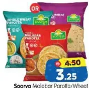 Soorya Malabar Parotta/Wheat Parotta/Wheat Chapathi