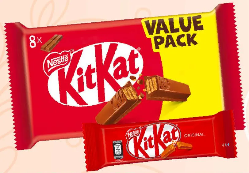 KitKat 2F ويفر بالشوكولاتة