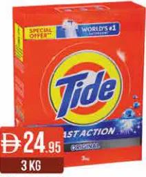 Tide Detergent Powder LS Original Fast Action