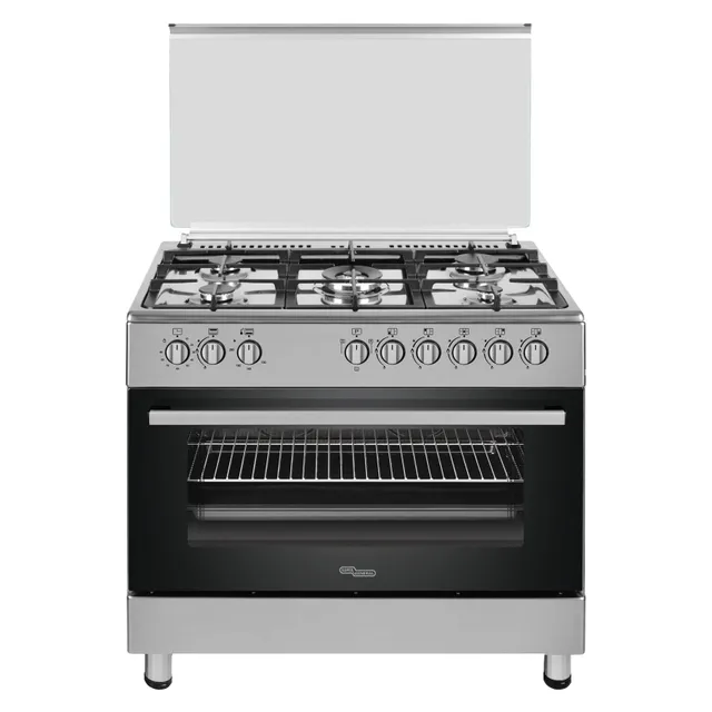 Super General 90x60cm Gas Cooker SGC9601 Black/Silver
