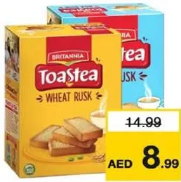 Britannia Milk Rusk / Wheat Rusk Box
