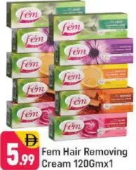 Fem كريم إزالة الشعر
