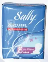 Sally فوط صحية Zero Feel رفيعة جداً / ليلية