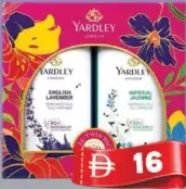 Yardley Talc Floral Assorted