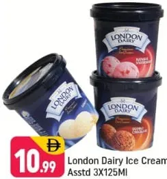 London Dairy Ice Cream Assorted