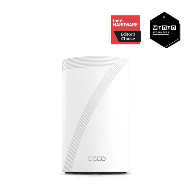 TP-Link BE14000 Tri-Band Whole Home Mesh Wi-Fi 7 System Deco BE68